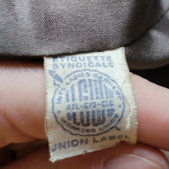 Antique 1940's Malleks fur business jacket - Picture 4 of 6